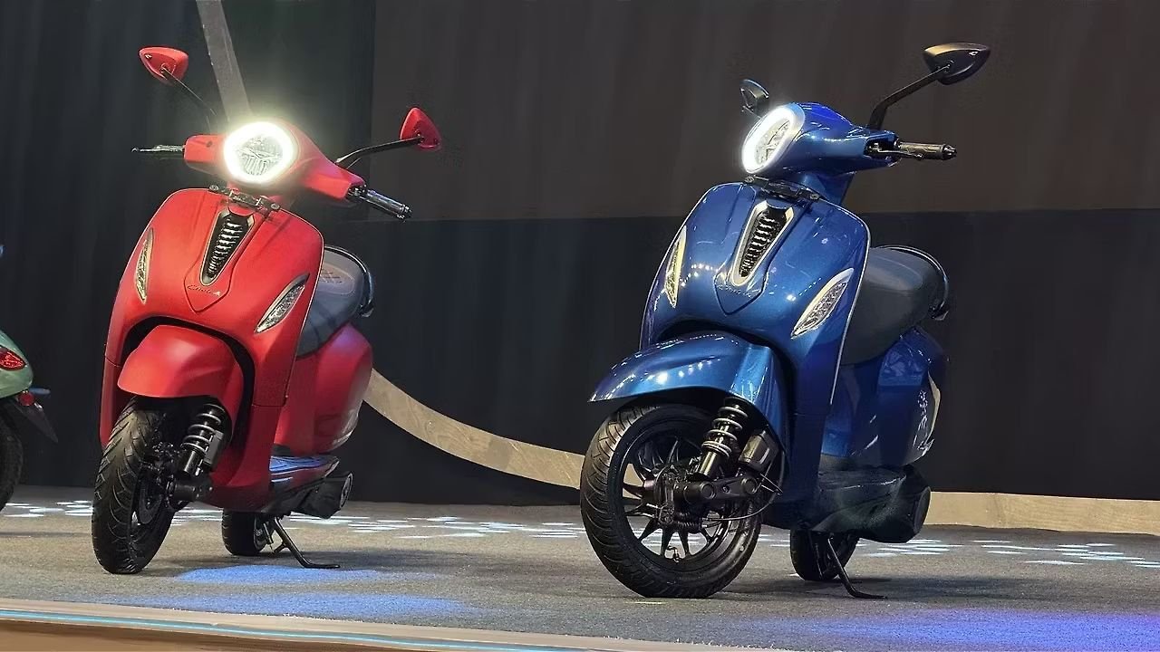 Bajaj's modern electric scooter launched